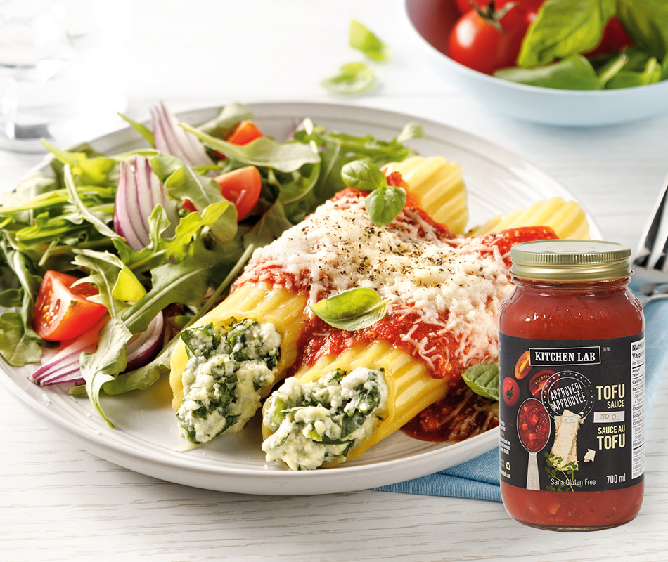 TOFU SAUCE CANNELLONI - Kitchen Lab