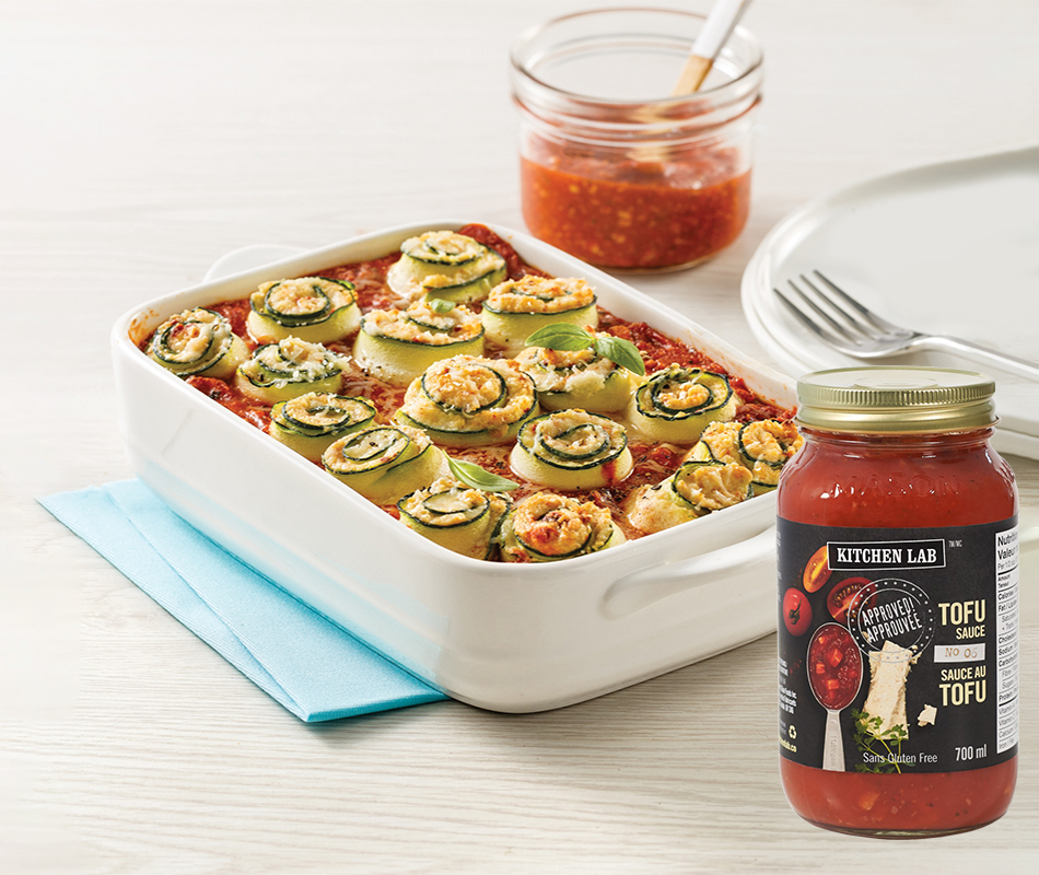 ROLLED VEGETARIAN LASAGNA - Kitchen Lab